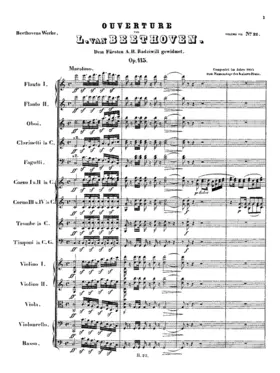 Overtüre zur Namensfeier