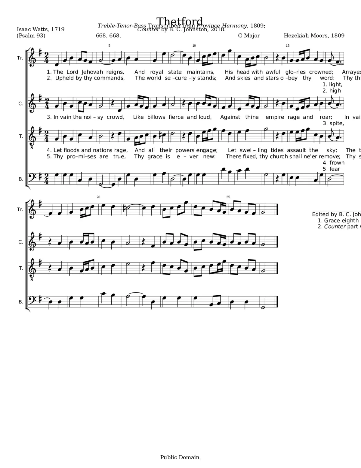 Thetford - Hezekiah Moors - Page 1