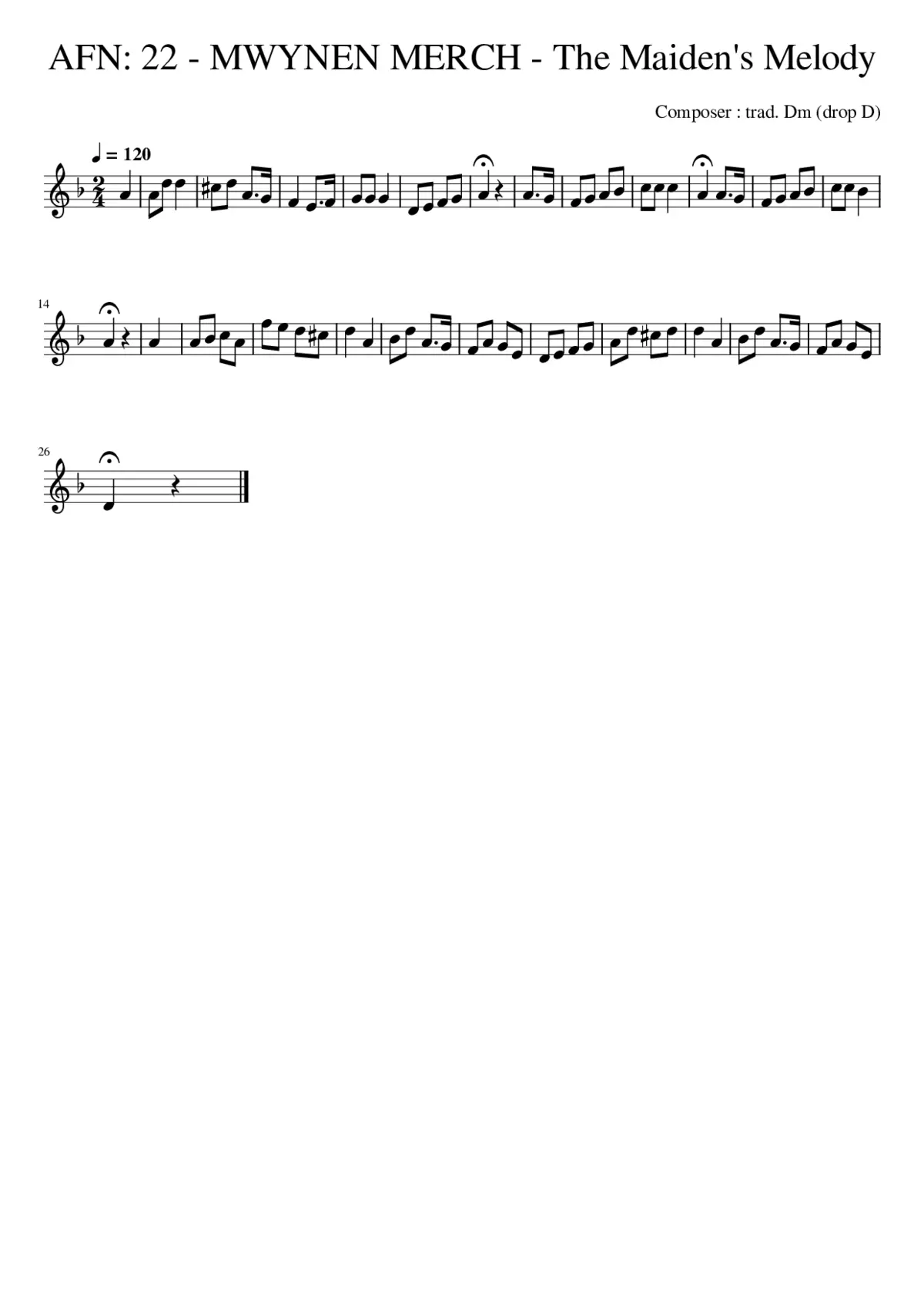 mwynen mai [Gentle May] - Page 1