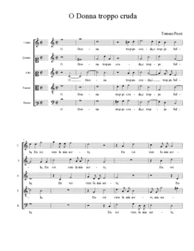 O Donna troppo cruda