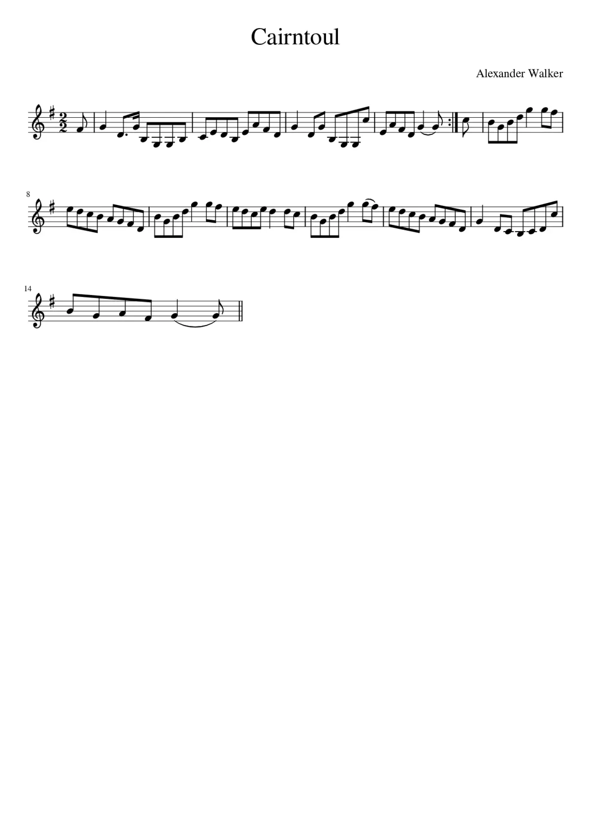 Cairntoul - Page 1
