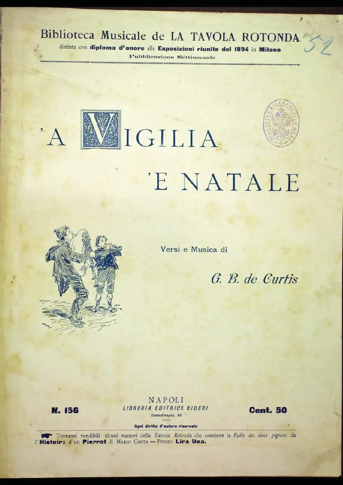 'A vigilia 'e Natale - Page 1