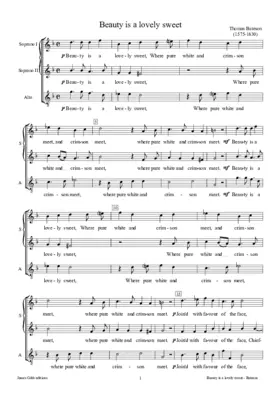 Beauty is a lovely sweet