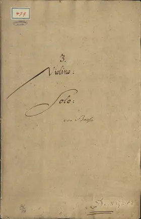 Sonata for Violin and Cello in G major, B.G29