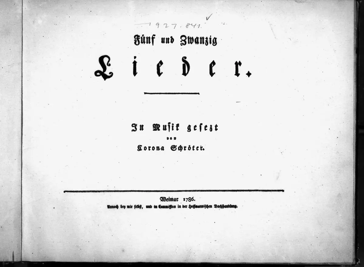 25 Lieder - Page 1