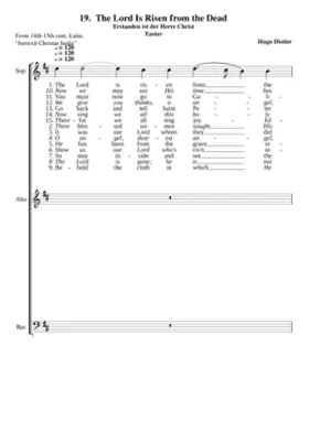 Erstanden ist der Herre Christ