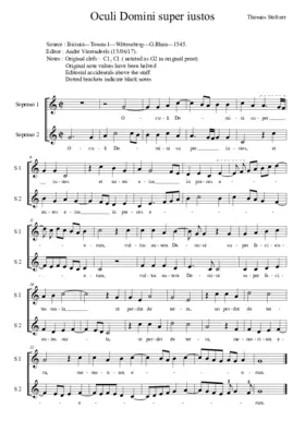 Oculi Domini super iustos