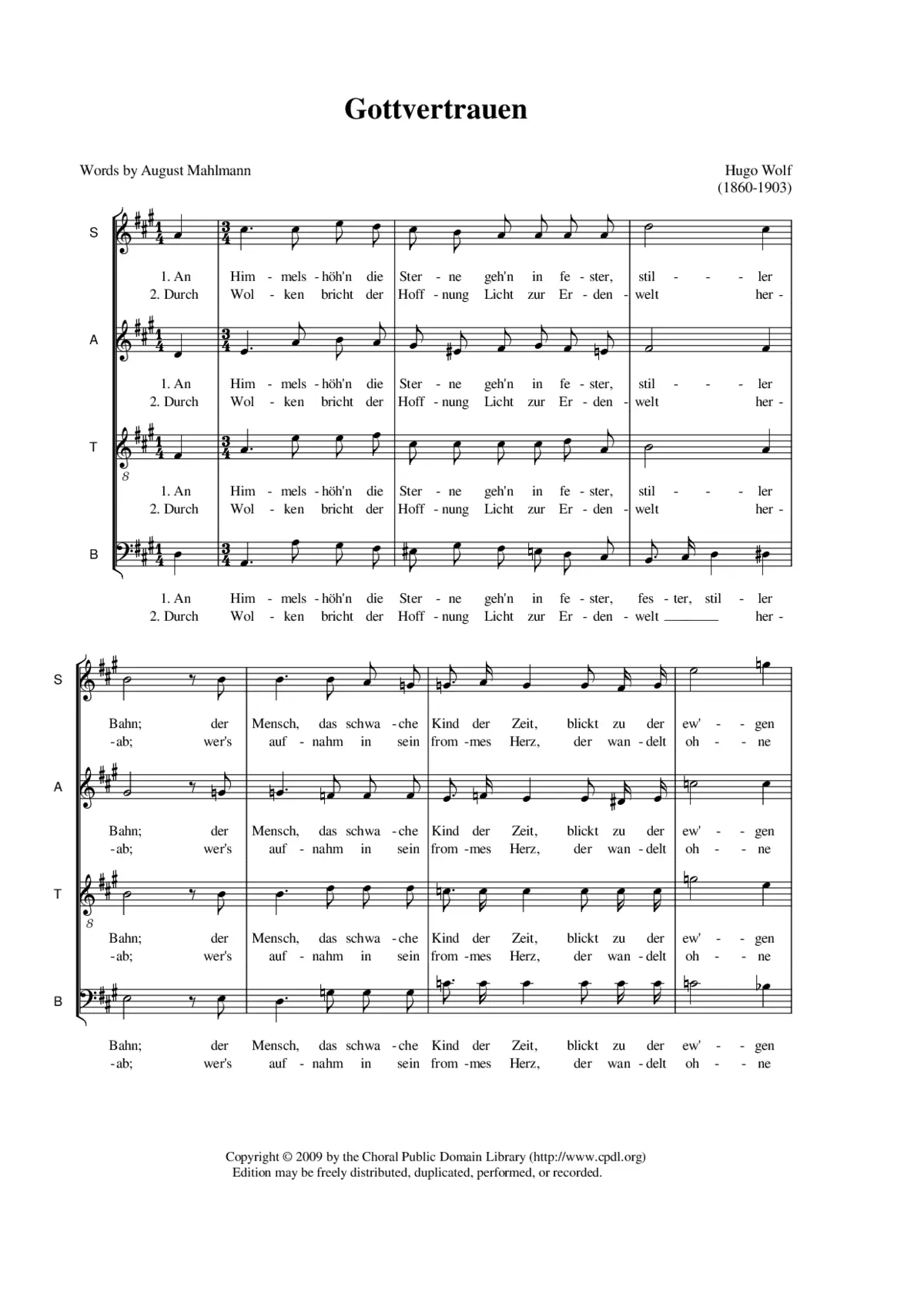 Gottvertrauen - Page 1