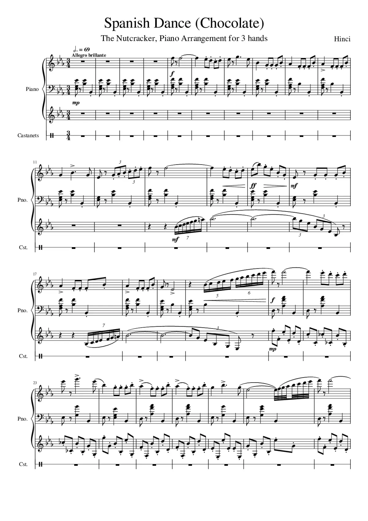 The Nutcracker (ballet) Op.71 - Page 1