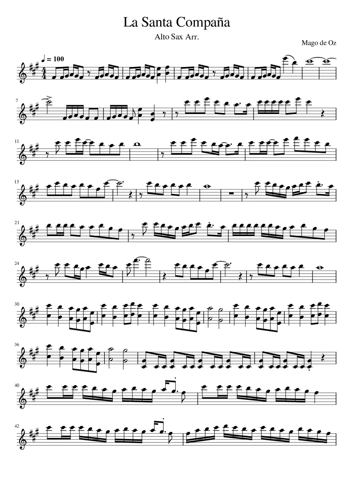 la santa compana - Page 1