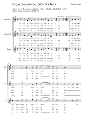 Reçoy, mignonne, entre tes bras