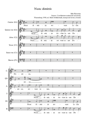 Nunc dimittis