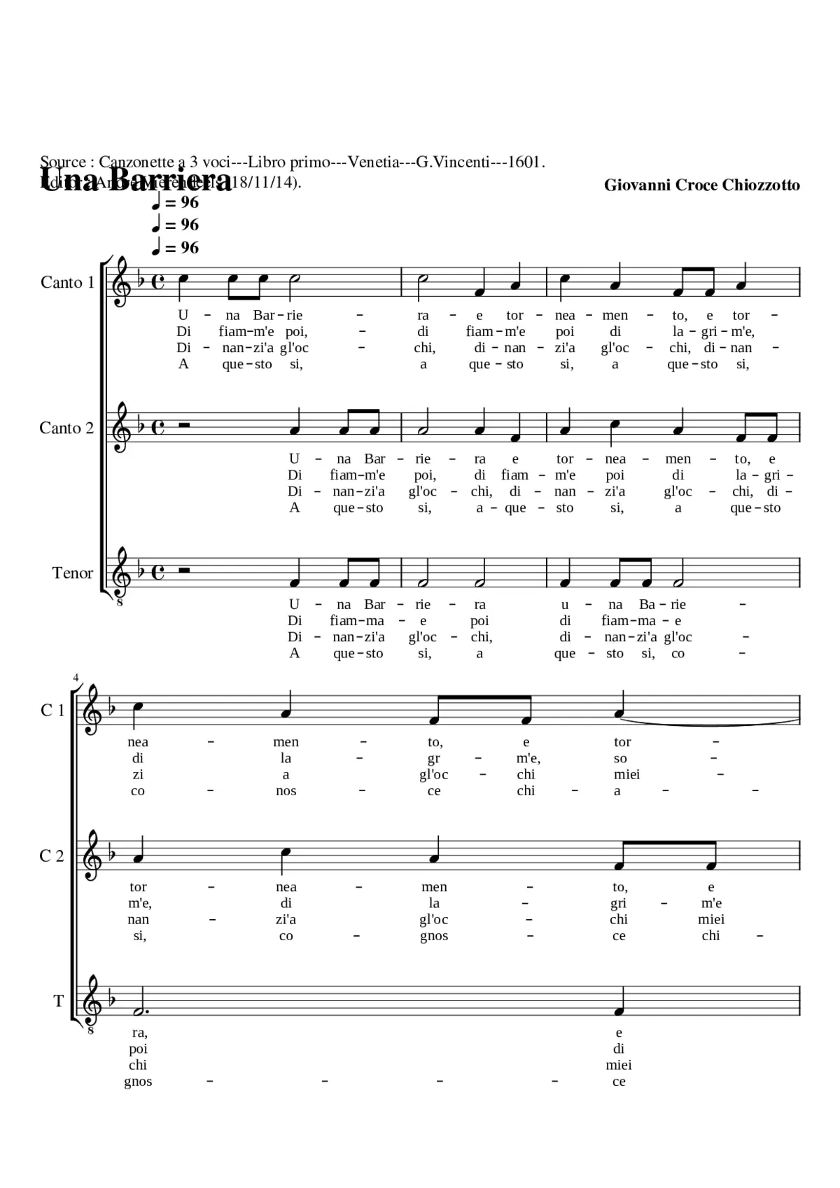 Una barriera - Page 1