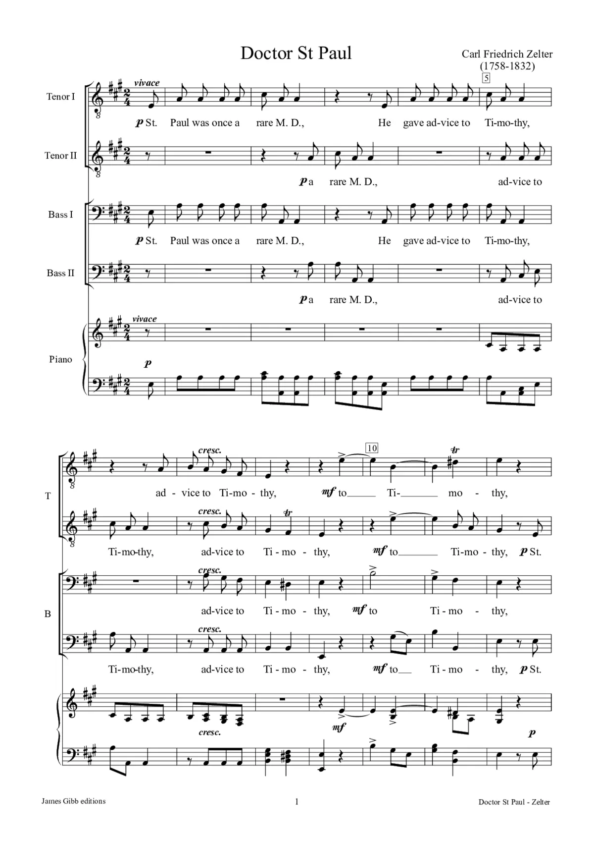 Doctor St. Paul - Page 1