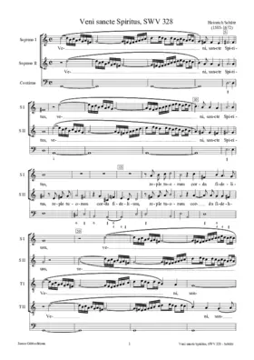 Veni, Sancte Spiritus, SWV 328