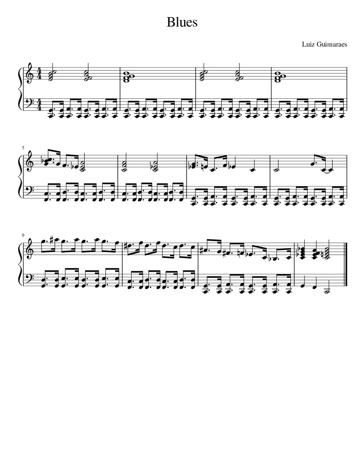 Blues - Page 1