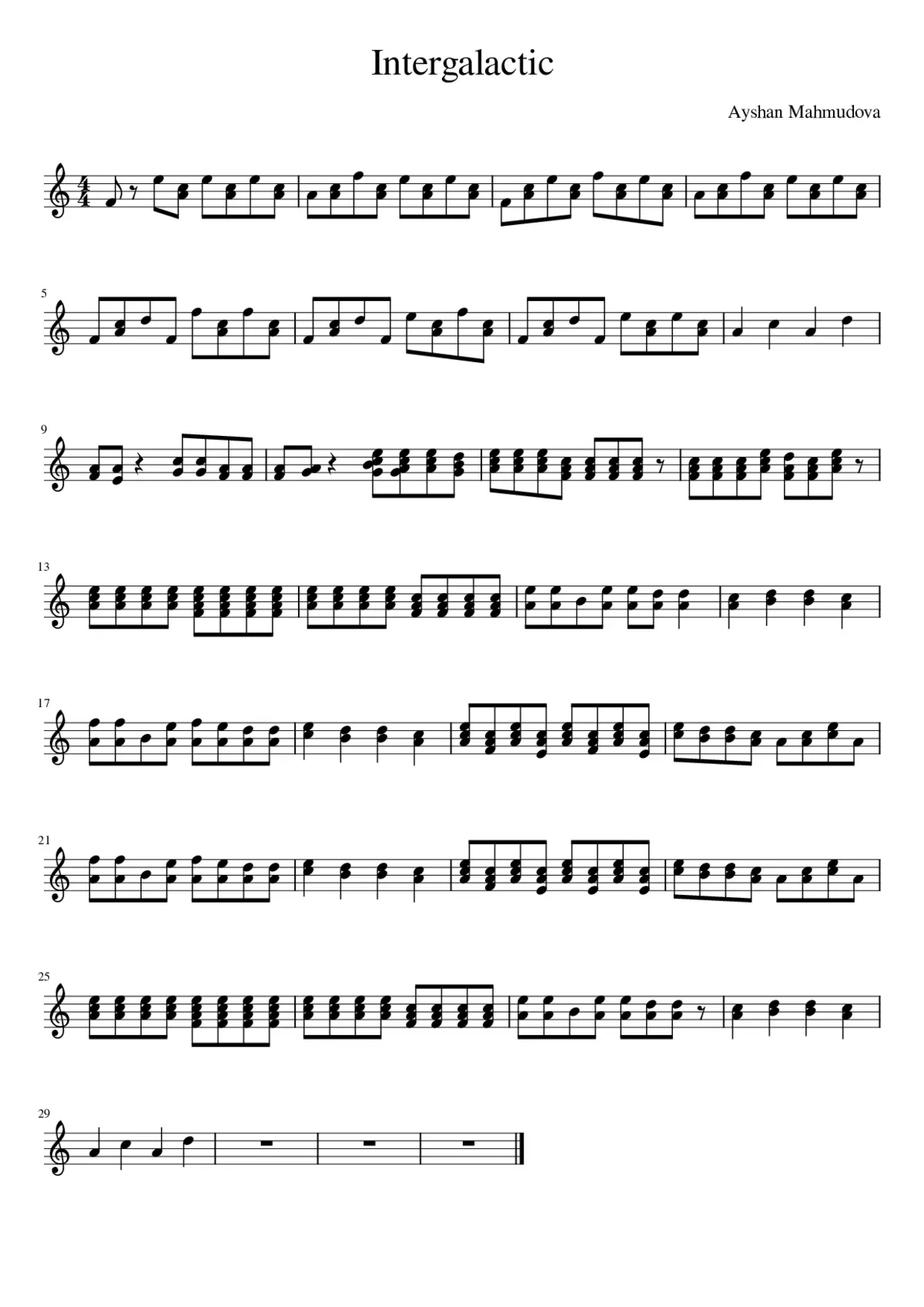 Intergalactic - Page 1