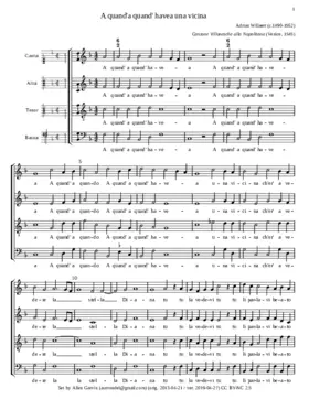 A quand'a quand' havea una vicina