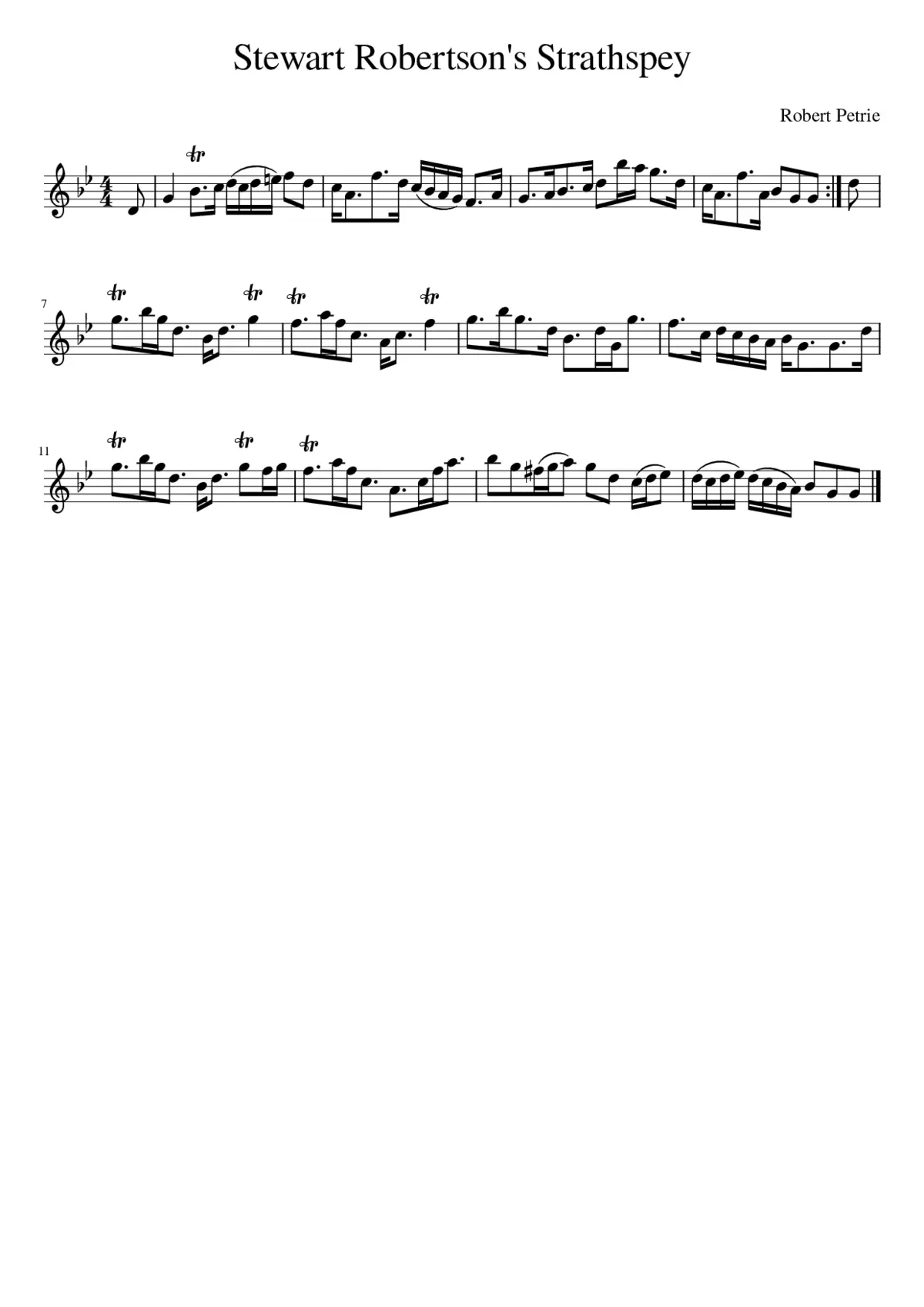 Stewart Robertson's Strathspey - Page 1