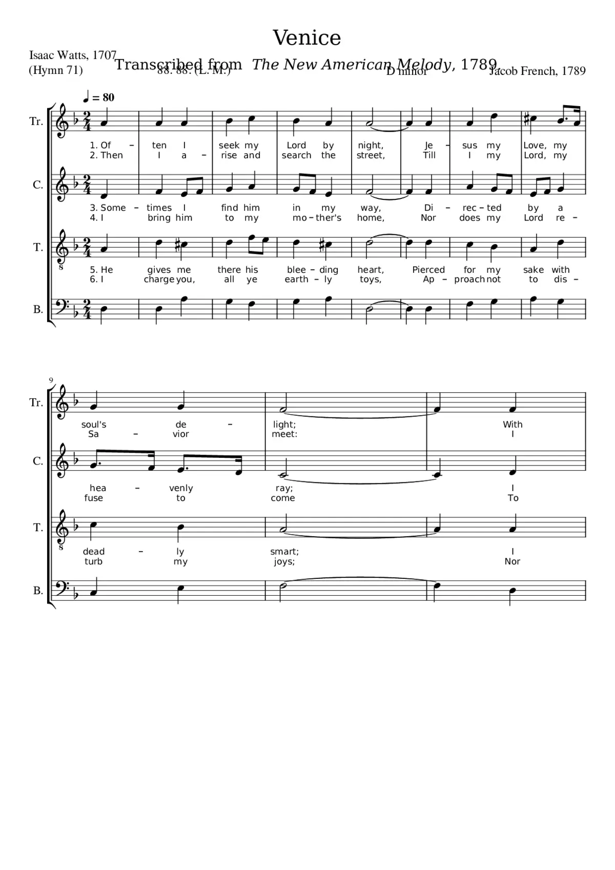 Venice - Page 1