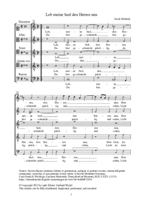 Lob meine Seel den Herren nun