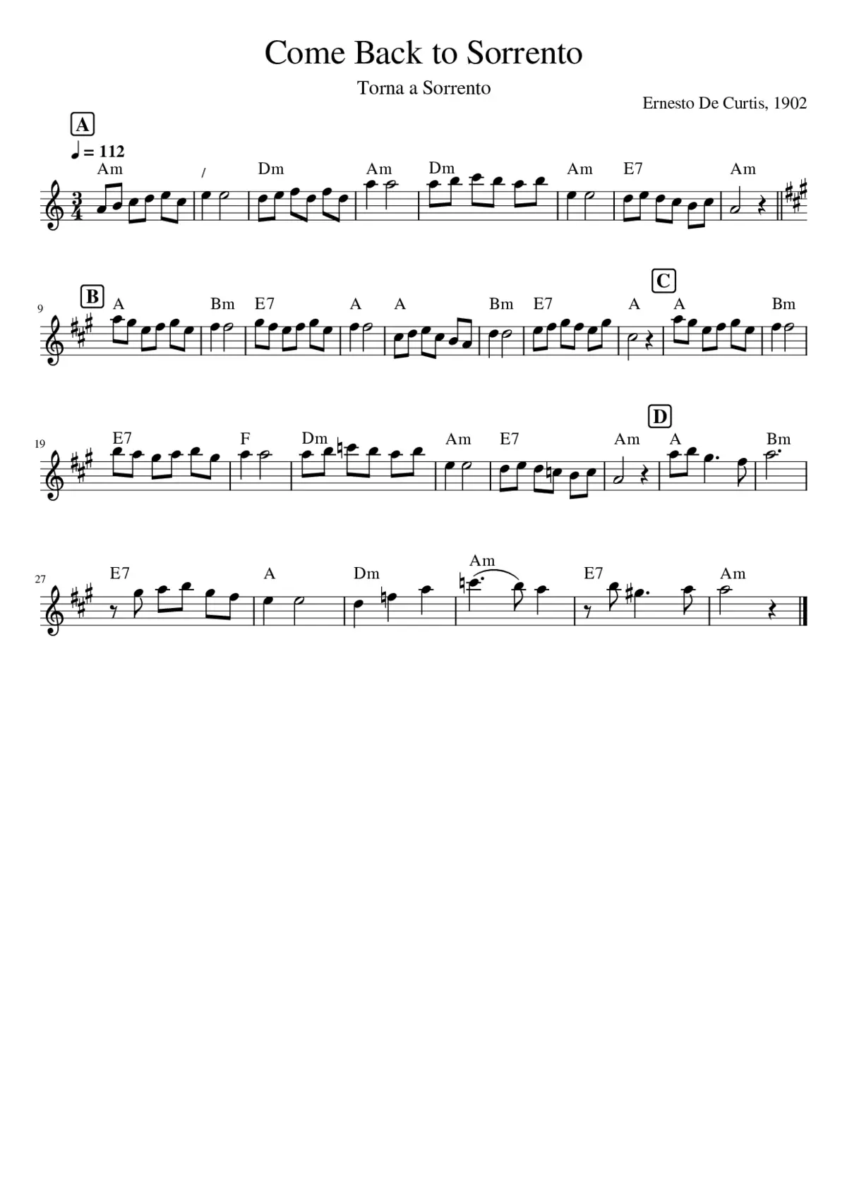 come back to sorrento - Page 1