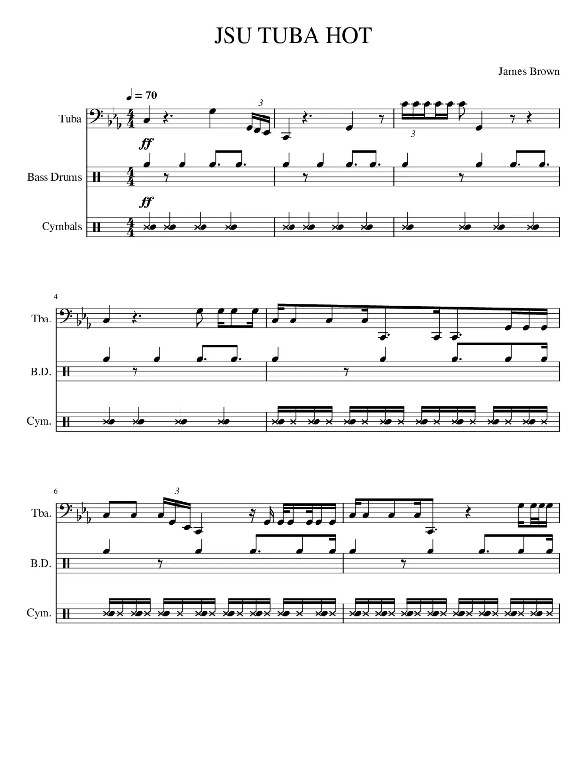 JSU TUBA HOT - Page 1