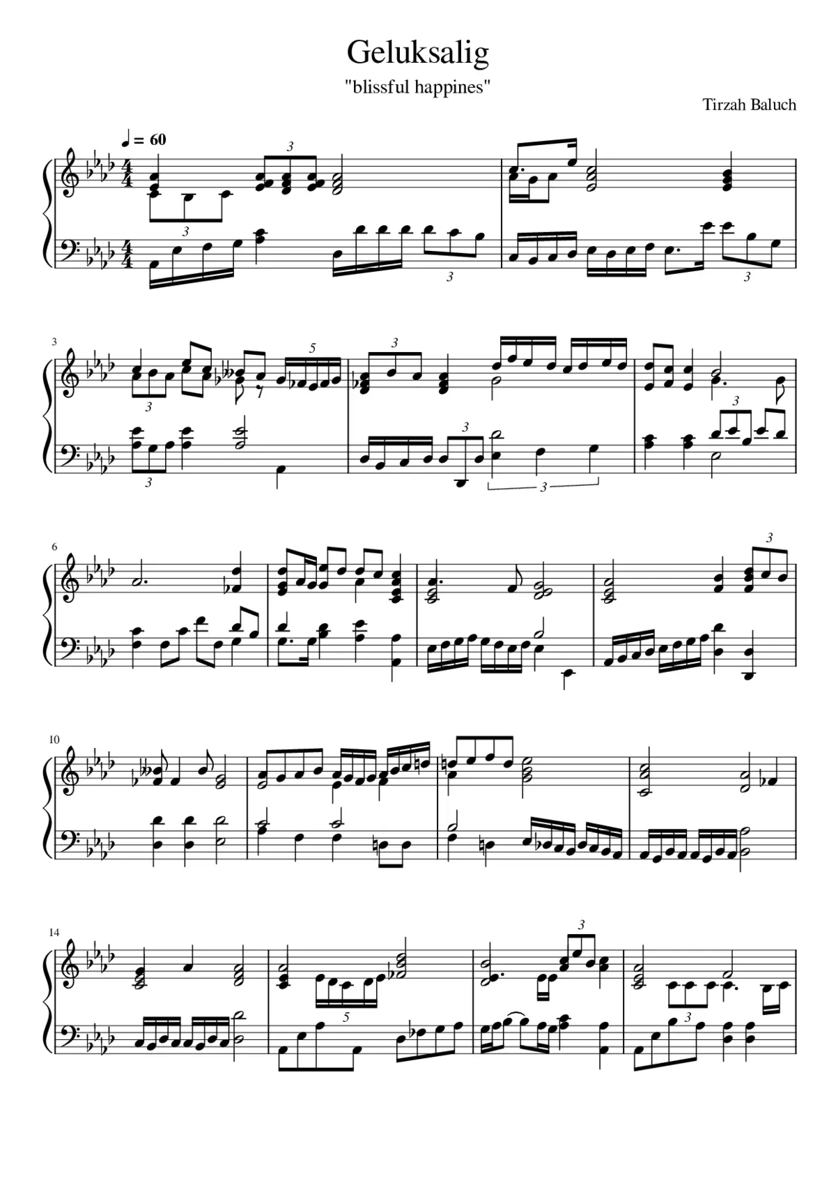 Geluksalig - Page 1