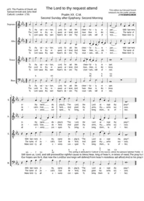 The Lord to thy request attend