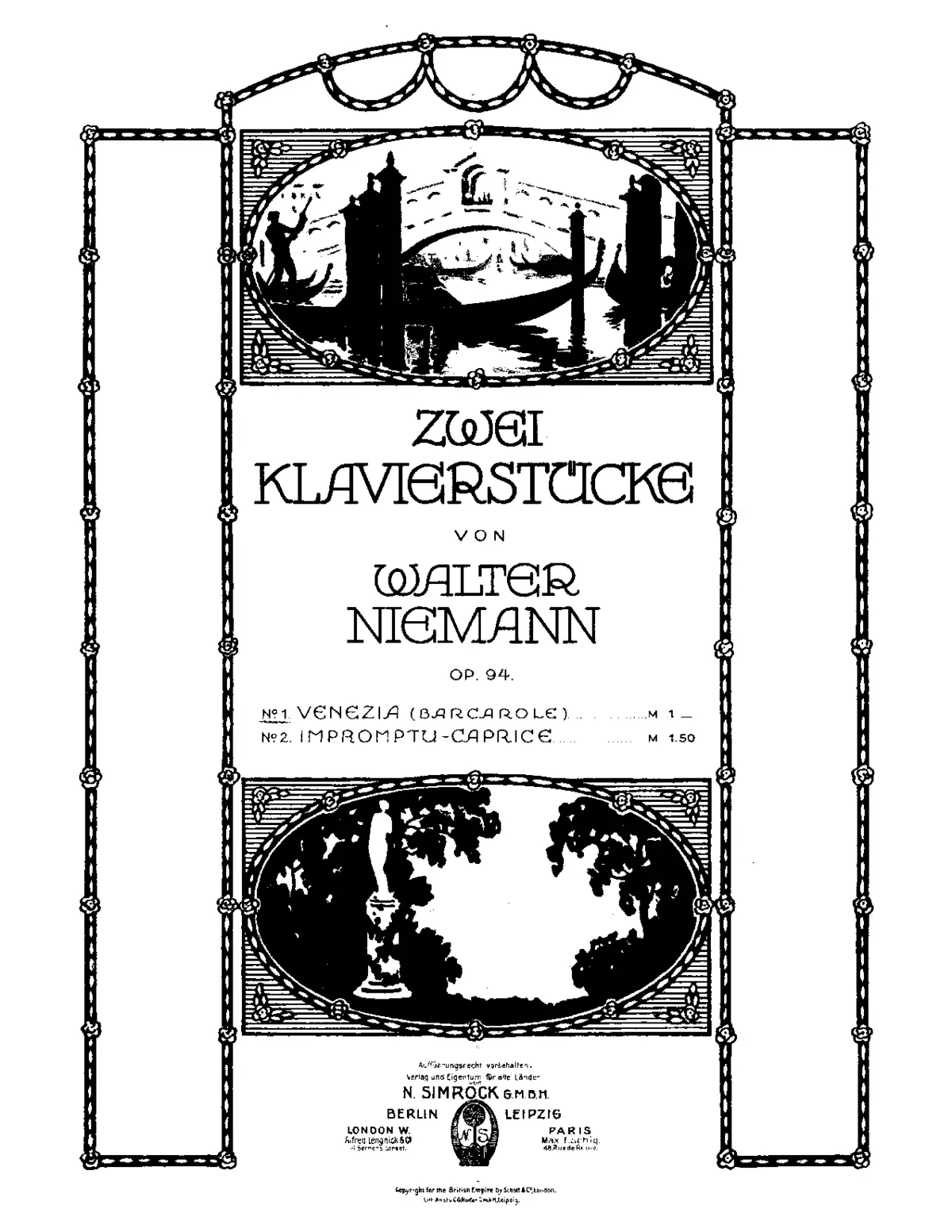 2 Klavierstücke - Page 1