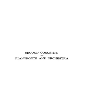 Piano Concerto No.2