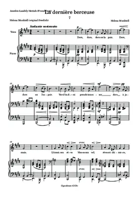 La dernière berceuse