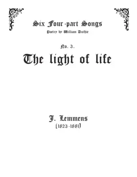 The light of life