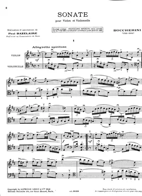 Cello Sonata in D major