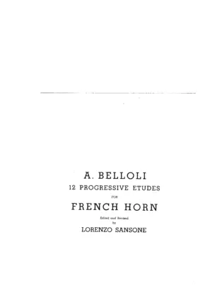 12 progressive Etüden