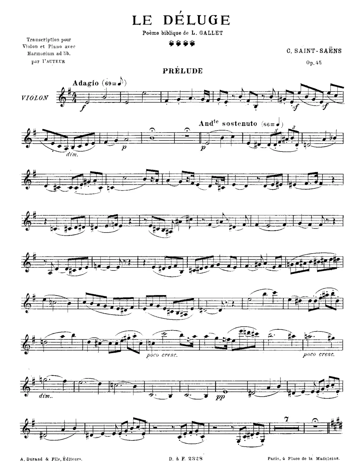 Le déluge - Page 1