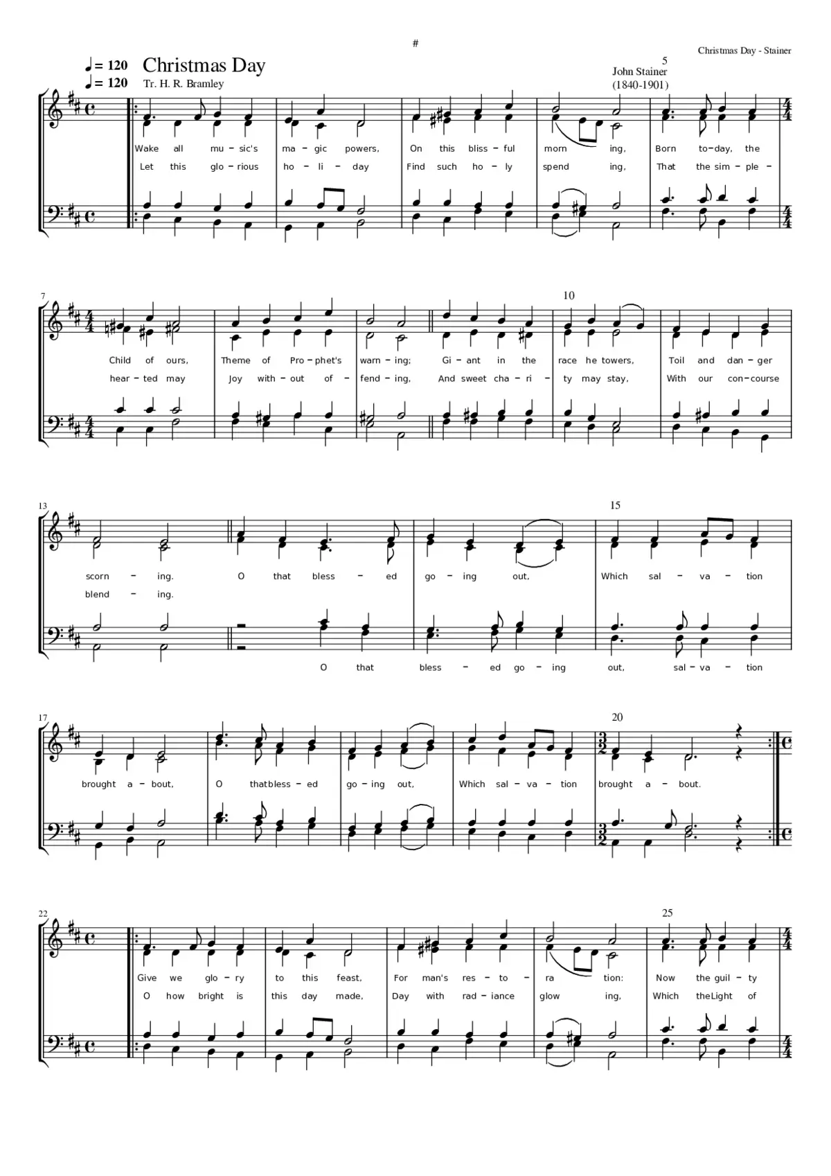 Christmas Day - Page 1