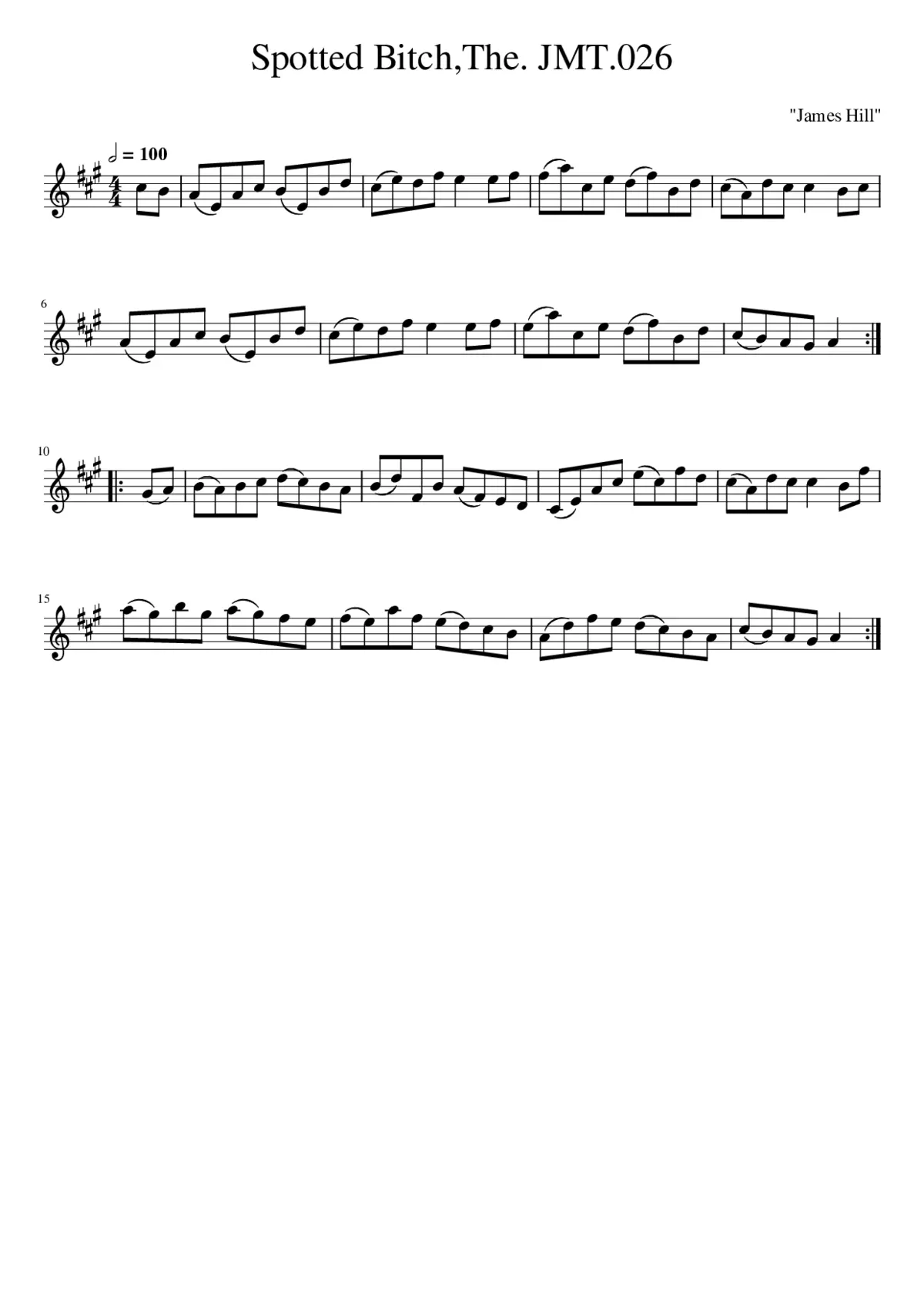Spotted BitchThe. JMT.026 - Page 1
