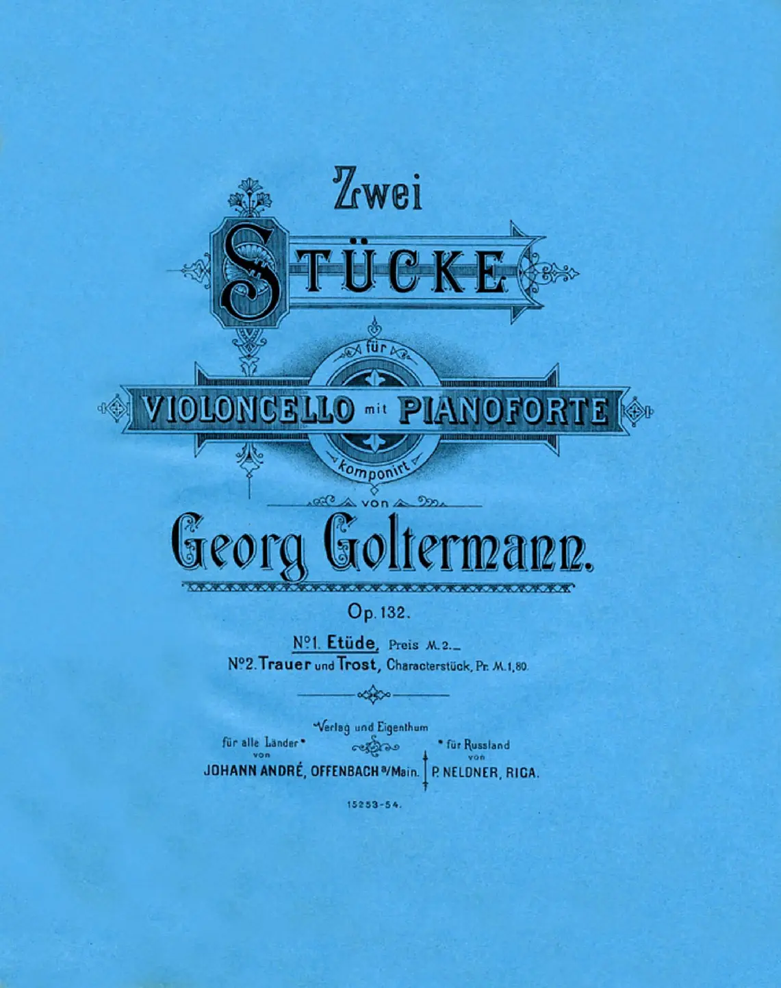 2 Pieces for Cello and Piano - Page 1