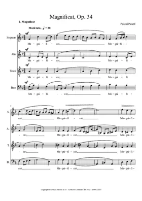 Magnificat, Op. 34