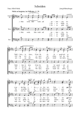 Scheiden, Op. 124, No. 4