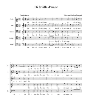 Di faville d'amor