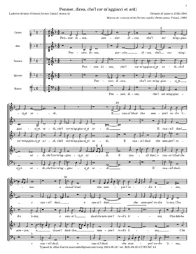 Pensier (dicea) che'l cor I