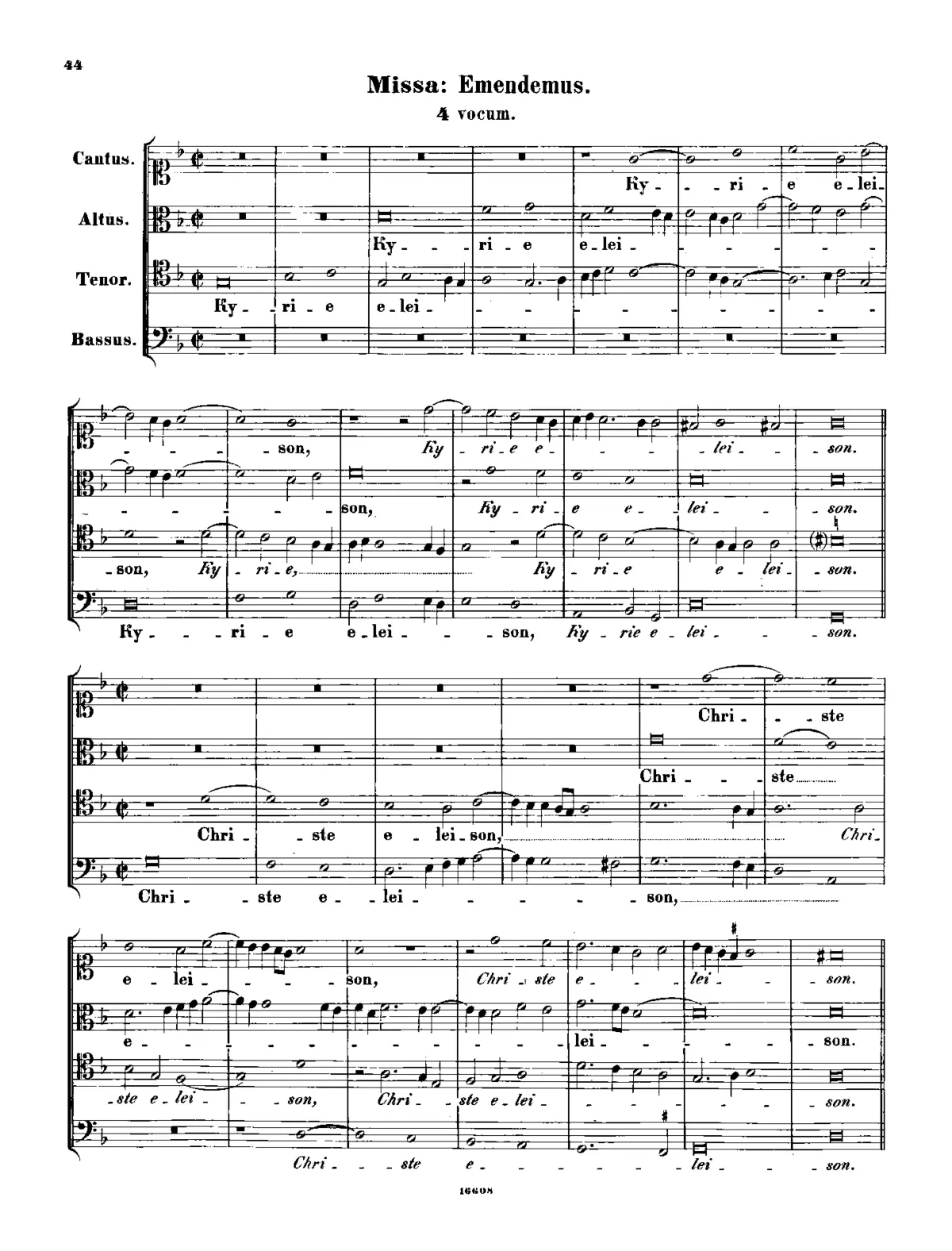 Missa Emendemus in melius - Page 1
