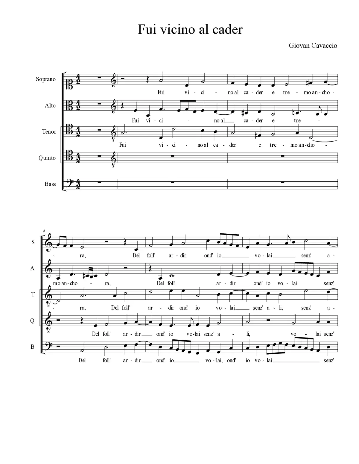 Fui vicino al cader - Page 1