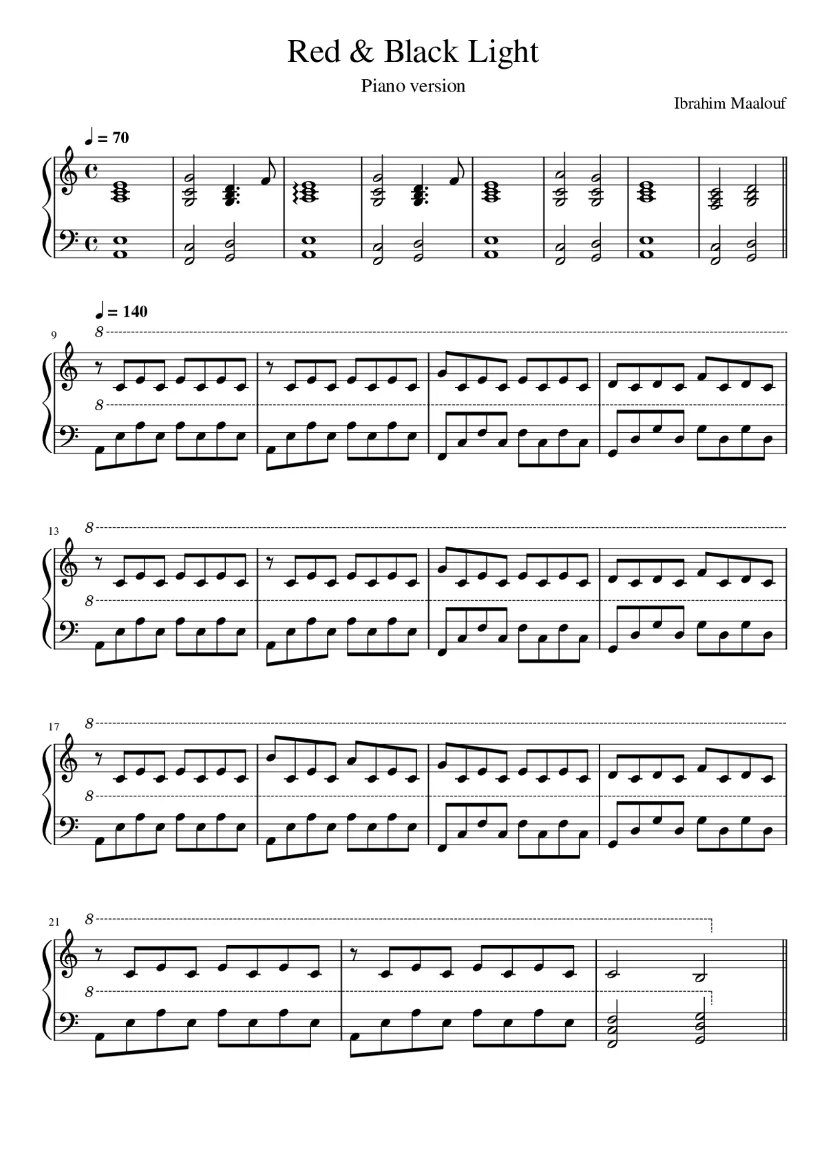 Red & Black Light - Page 1