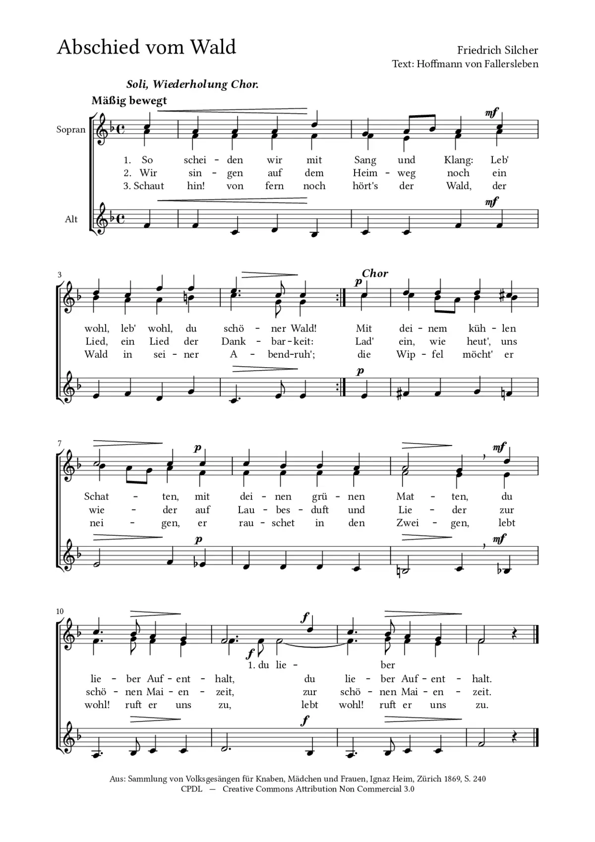 Abschied vom Wald - Page 1