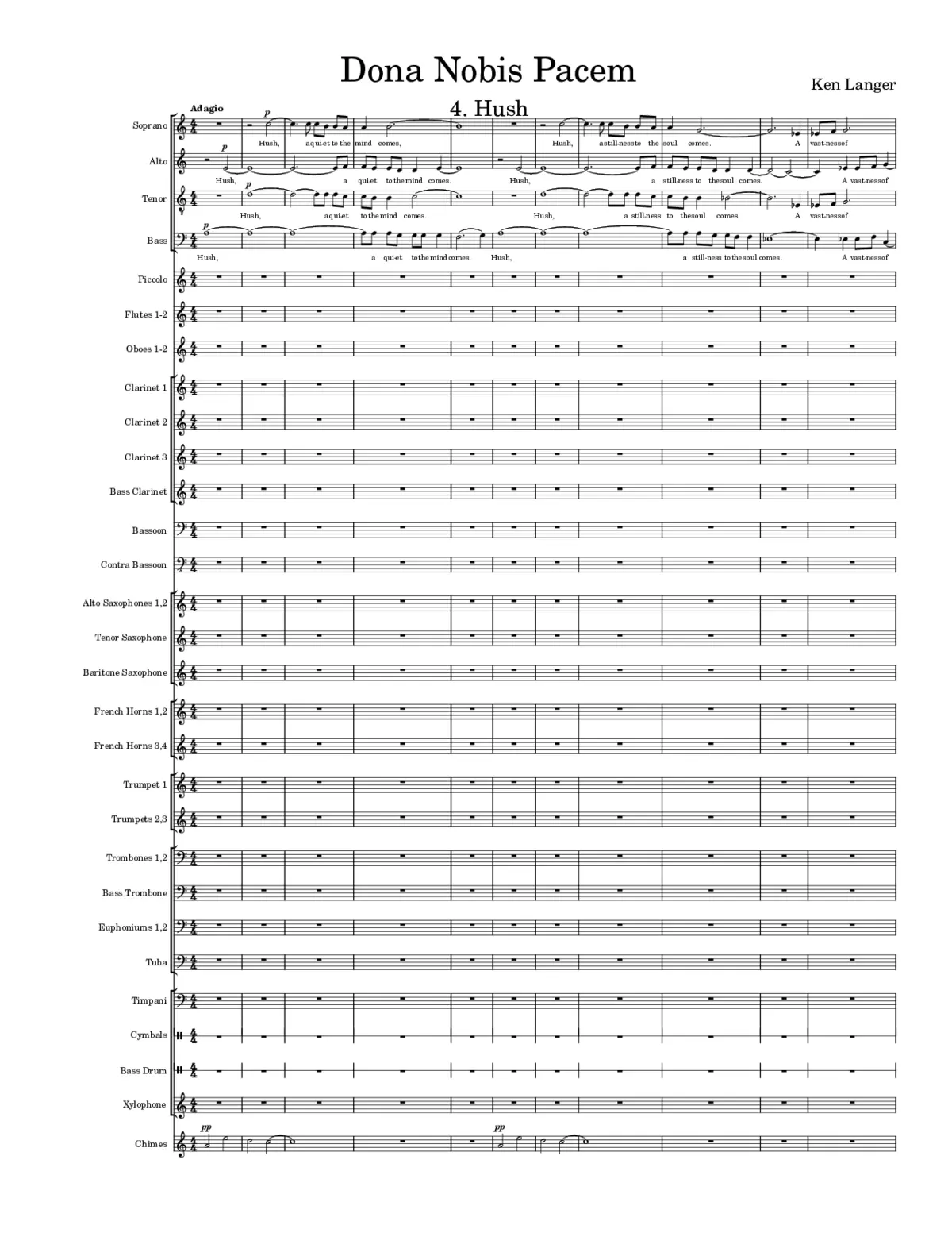 Dona Nobis Pacem 4 - Page 1