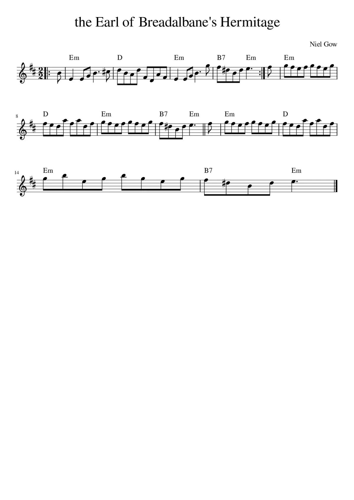 the Earl of Breadalbane's Hermitage - Page 1