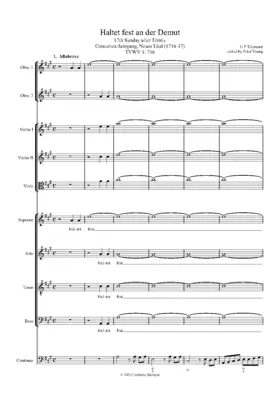 Haltet fest an der Demut